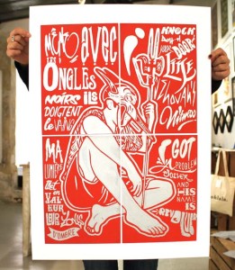 antton mega original artwork sergeant paper
