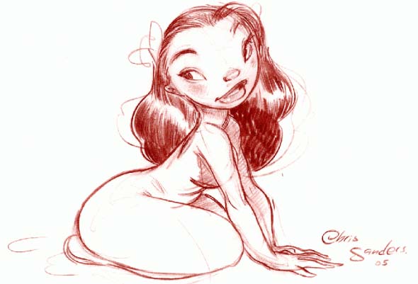 Sketch by Chris Sanders