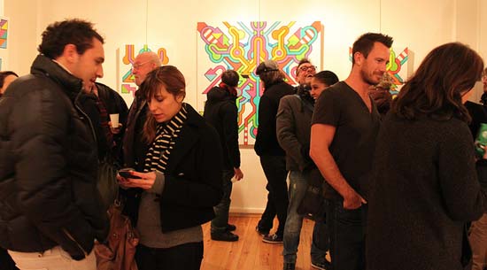 Opening of an exhibition by Seize
