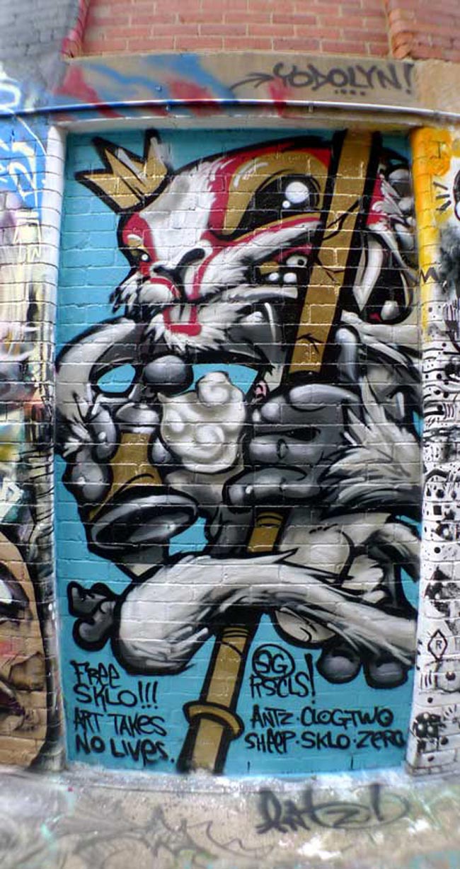 antz street art