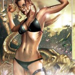 Lara Croft is back in an inspiring and sexy drawing
