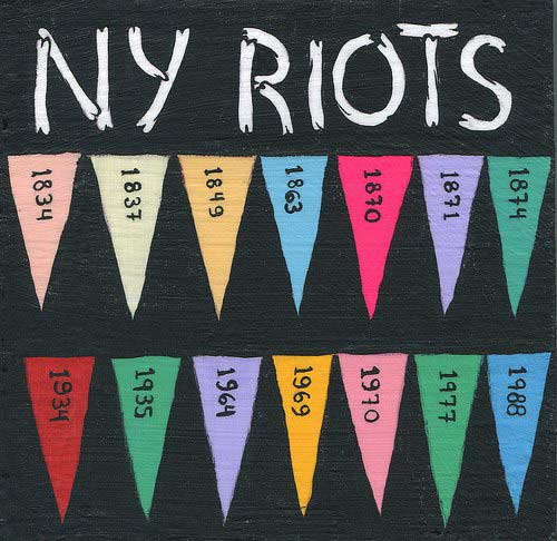 Deth P Sun NY Riots artwork