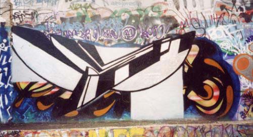 Another Mega old school graffiti piece