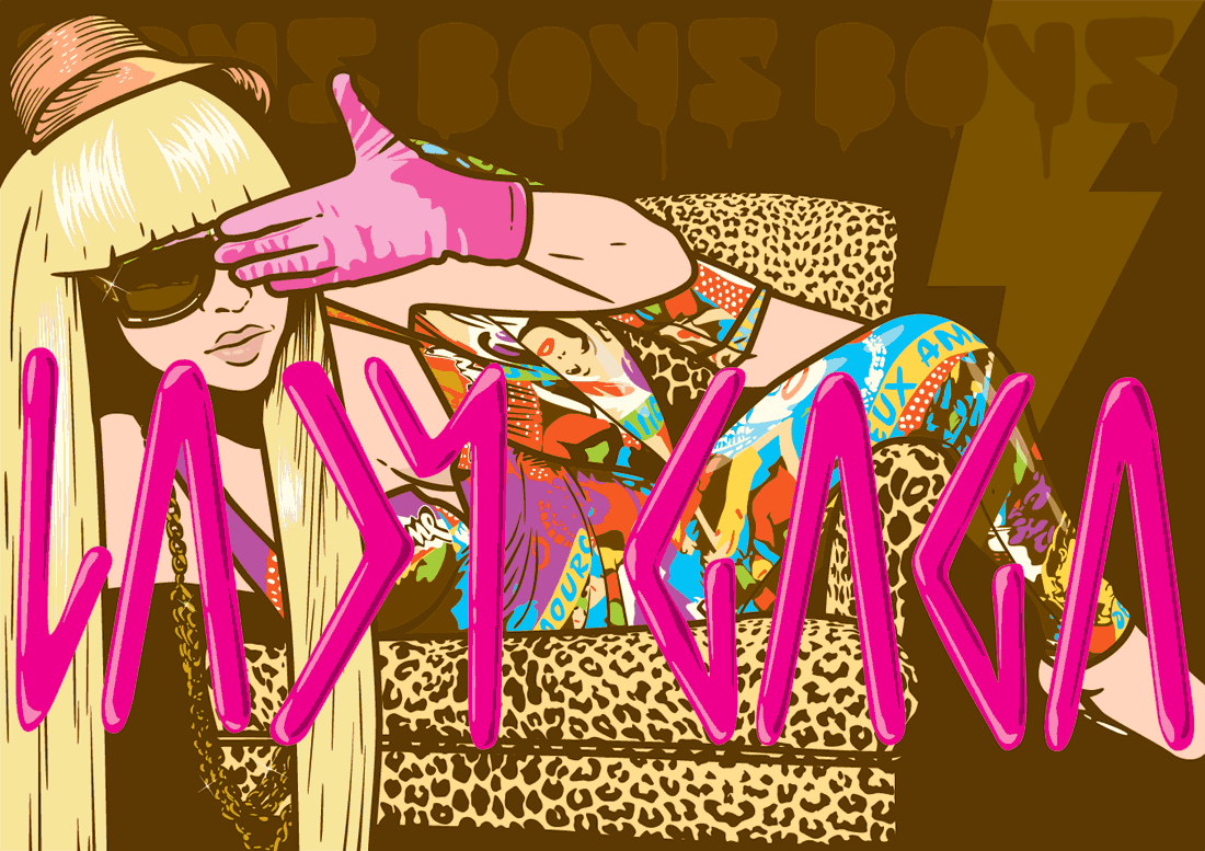 Lady Gaga Experience illustration