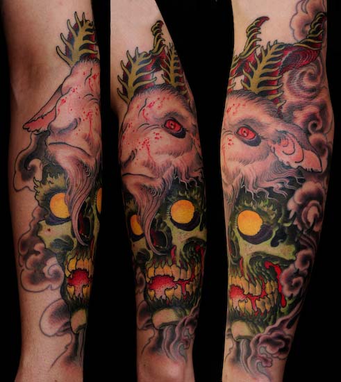 Lango arm tattoo