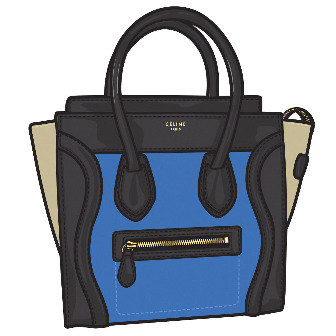 drawing Celine bag