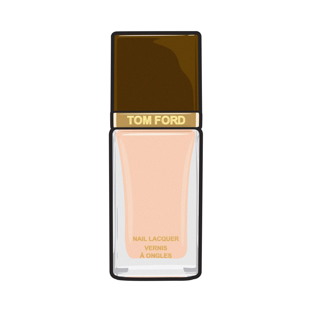 drawing tom ford nail lacquer