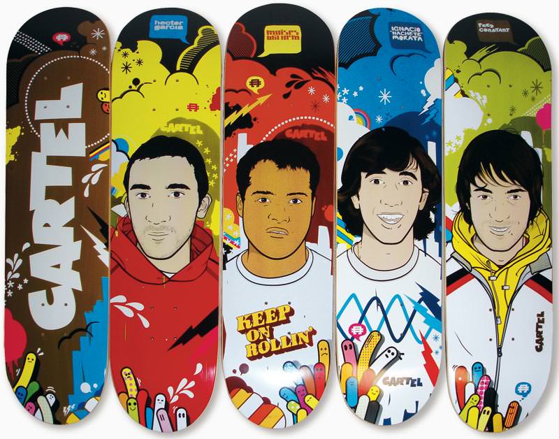 skateboards design art products