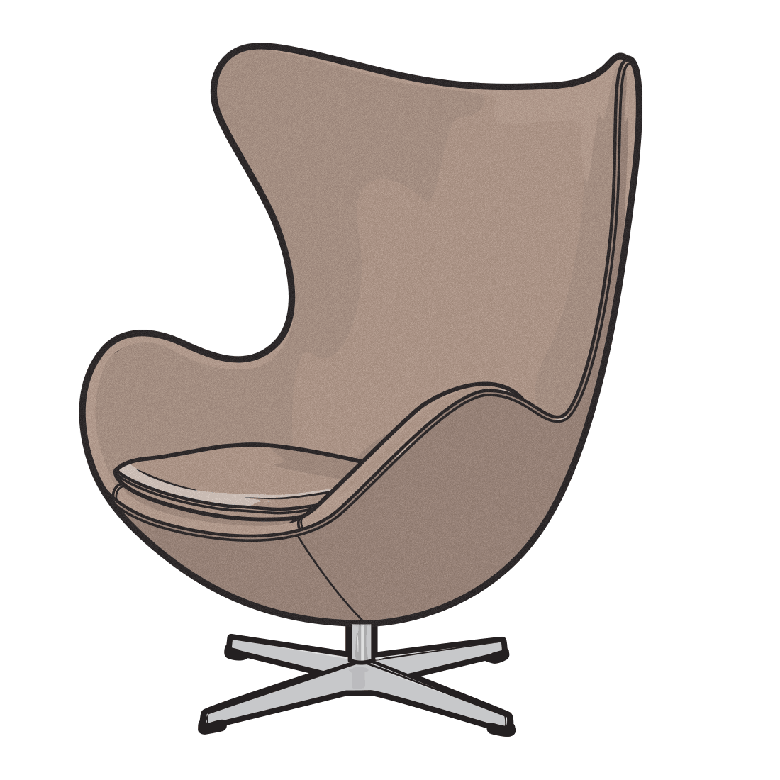 egg chair arne jacobsen