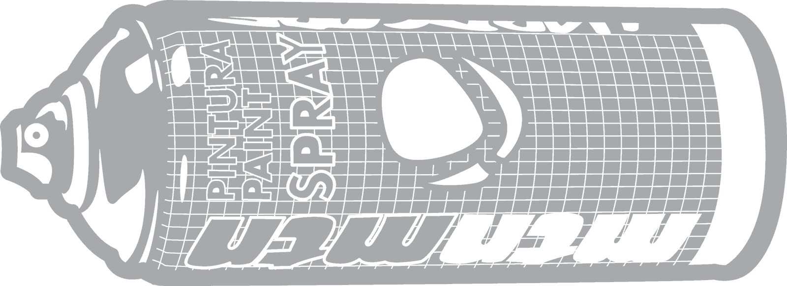 montana spray can illustration