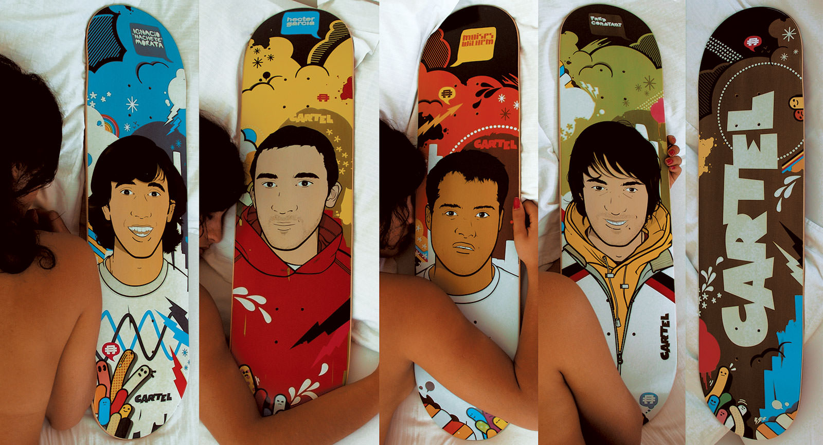 skateboards illustration