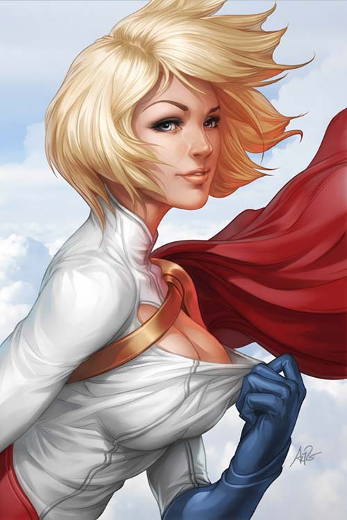 Another artwork of a sexy girl with big boobs by artgerm