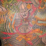 Amazing Japanese-style tattoo by the US artist Troy Denning