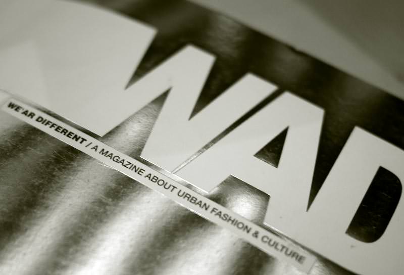 wad magazine logo on the cover