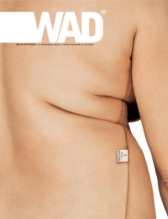  Cover of Wad magazine size issue S,M,L,XL